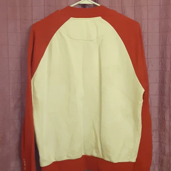 NBA Red and Cream Lightweight Jacket - Picture 4 of 4